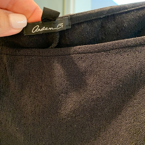 Arden B sexy fringe tank with square neckline. Small - Picture 3 of 4